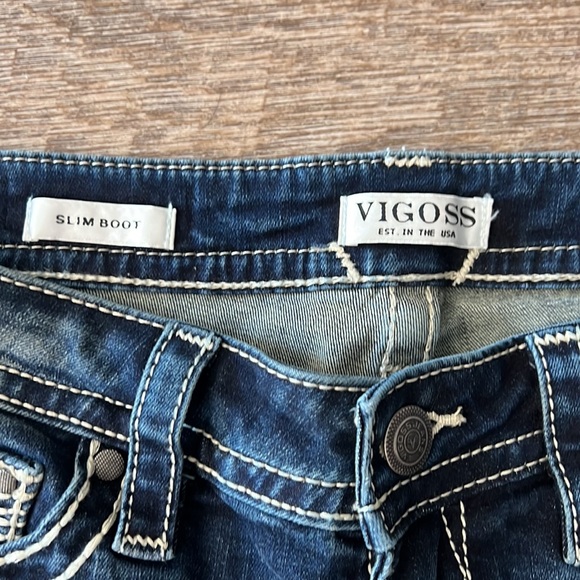 Vigoss slimbbot jeans size 8 - Picture 5 of 7